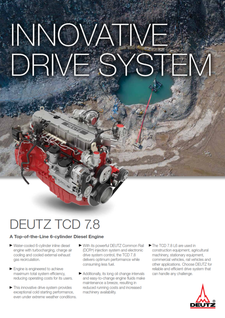 TD 2.9 L4  DEUTZ Power Pack